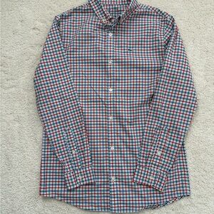 Boys size M Vineyard Vines performance button down shirt.